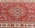 11 Feet Red Kazak Afghan Hand Knotted Wool Runner Rug